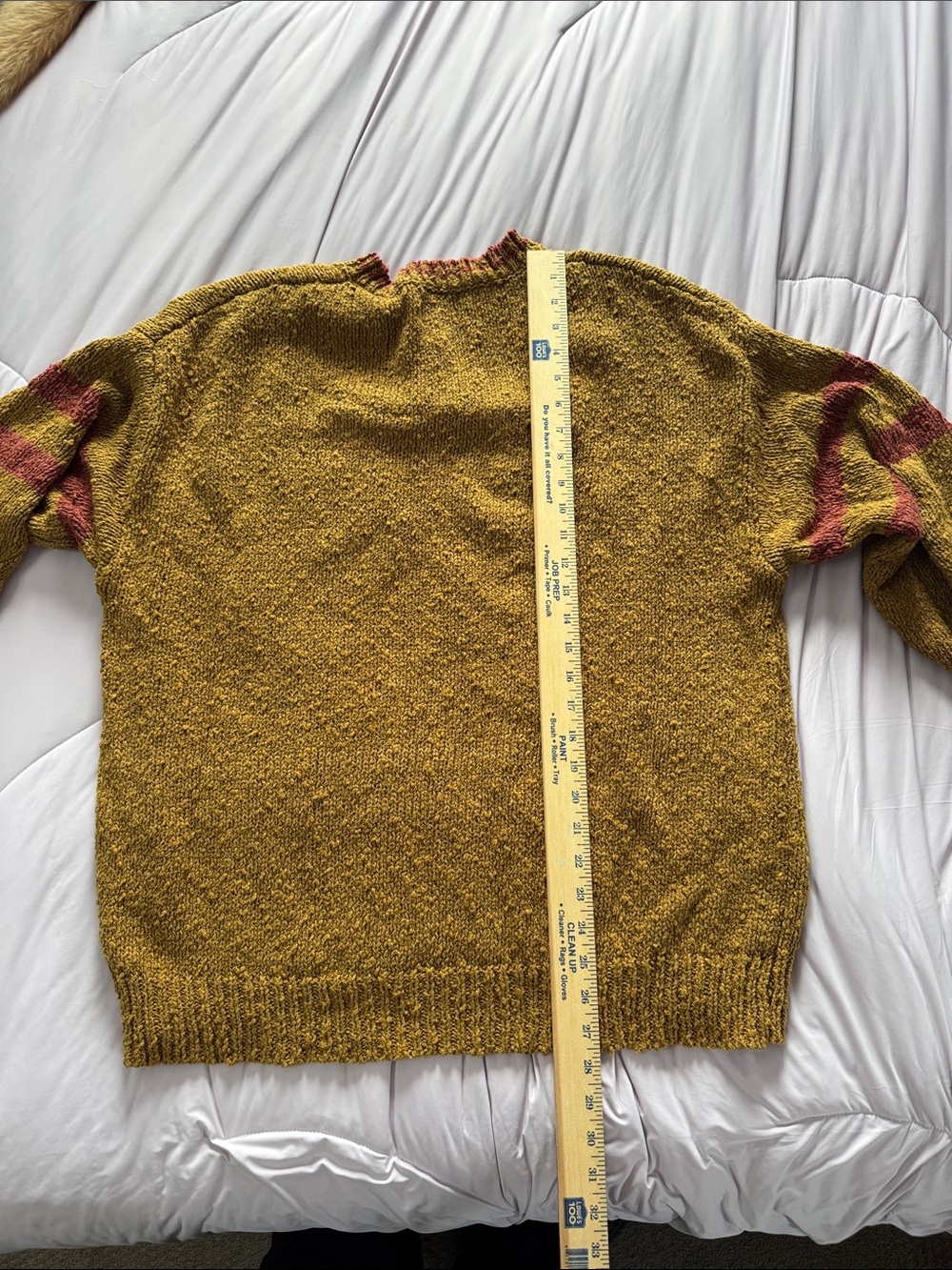 BDG Van Bowling Graphic Oversized V-neck Dad Sweater large euc urban outfitters - Picture 6 of 8